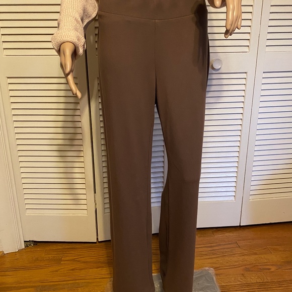 Pure Jill French Terry Cocoa Mocha Medium Pants - Picture 2 of 6